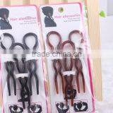 Plastic Hairpin Lastic Hairpin Hair Maker Lucky Hair Style Maker Tools Fat Plug Wave Plate First Hairpin 3 Hair Accessory thumbnail-1