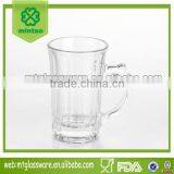 Mintao KB7669 clear machine made cheap yard beer glass