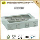 Cheap Custom HOME Decorative Wooden Compartment Box for Storage With Magnetic Close thumbnail-1