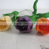 Factory Made 60cm Lengh Single Colorful Fake Plastic Flower Good Quality for Interior Decoration thumbnail-2