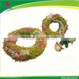 12" Spring Corn Wreath Wreath for Floral thumbnail-1