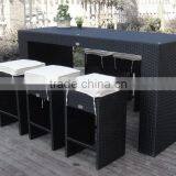 Good Quality Black Bar Stool Dining Chair L thumbnail-5