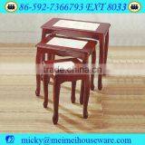 3pcs Nest Table With Marble Top thumbnail-1
