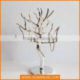 Decorative Metal Tree Shape for Jewelry Display Stand