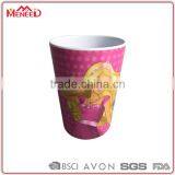 Children Safety Unbreakable Pretty Printing Melmine Kids Drink Cup Plastic Tumbler thumbnail-1