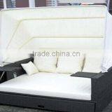American Style Sofa Bed Sun Rattan Wicker Daybed thumbnail-1