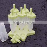BPA Free 5 Lolly Plastic Ice Popsicle Mold thumbnail-4