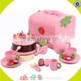 Wholesale Baby Wooden Birthday Cake Set Toy, Top Fashion Kids Wooden Chocolate Cake, Funny Wooden Birthday Cake Set Toy W10B101 thumbnail-1