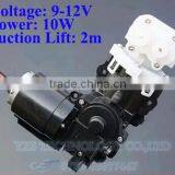 12V Piston Pump Self-priming Piston Pump High Pressure Pumps Chemical Pumps 1.5L/min 0.9A thumbnail-1