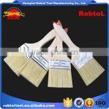 3" Wall Paint Brush Wood Handle Natural Synthetic Bristle Blend Filament thumbnail-3