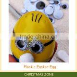 2015 Hot Holiday Crafts Plastic Yellow Easter Egg Forchildren's Gift From Dongguan Icti Manufacturer thumbnail-3