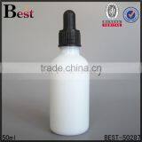 Cosmetic Oil 30ml Glass Bottle White 30ml Glass Dropper Bottle for Skin Care thumbnail-4