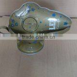 Aladdin Lamp Shaped Chocolate Container/coin Bank, Metal Coin Box thumbnail-1