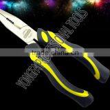 YF-2301 Nikel Plated High Quality Cutting Plier With TPR Handle thumbnail-3