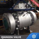High Temperature Metal Seat Trunnion Mounted Ball Valve thumbnail-5