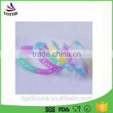 China Manufacturer BPA Free Silicone Wristband, Cheap Silicone Wrist Bands thumbnail-1