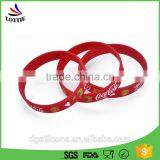 Custom Embossed Paint Silicone Bracelets Cheap Silicone Wristbands thumbnail-5