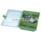 21pcs Cutting Disc and Twist Drill With Hex Shank Set in Blow Mold Case thumbnail-1