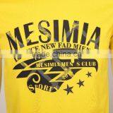 Mens Fashion Design Cotton Plain Bright t Shirt thumbnail-4