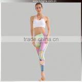 Design Your Own Private Label Gym Wear Women Elastic Band Yoga Mesh Sports Bra thumbnail-5