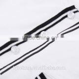 OEM White Cotton Printing Custom Collar Tshirt Design Plain Mens Tshirt thumbnail-5