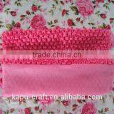 Wholesale 9 Inches Light Pink Crochet Tube Top for Kids ,crochet Top Tutu Lined thumbnail-1