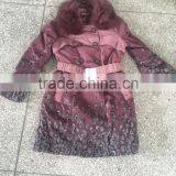 GZY Sheepskin Coat Women Skinny Waterproof Model Outdoors China 2017 Guangzhou Suppier Stock Latest Cheap Export African thumbnail-2