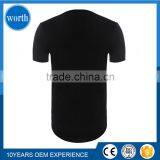 Man Longline Shirt Scoop Bottom With Triangle Check thumbnail-2