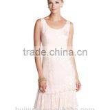 Hot Sell Layered Knee Length Long Sleeve Wholesale Dress thumbnail-3