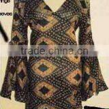 Ladies Assymetrical Kurti Top thumbnail-1