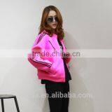 100%cotton Raglan Sleeves Baseball Cloth Jacket Women thumbnail-4