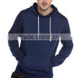 Wholesasle New Design Preshrunk Plain Mens 100% Cotton Hoodie thumbnail-1