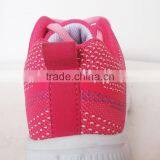 Cotton Fabric Lining Material White Outsole Pink Running Shoes Women thumbnail-5