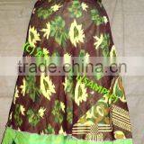 SILK SARI SKIRT