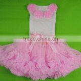 Factory Direct Sales Pettiskirt Set With Flowers for Kids MADE IN CHINA thumbnail-1