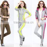 Hot Spring Women's Gym Tracksuit Fitted Custom Wholesale Tracksuit thumbnail-4