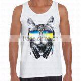 Custom Men and Women Cotton Printing Tank Top thumbnail-1