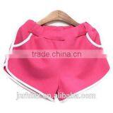 High Quality Loose and Comfortable 100% Cotton Women Sport Shorts thumbnail-1