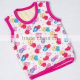 China Factory Custom Thick Kids Thermal Cotton Warm Tank Top thumbnail-1