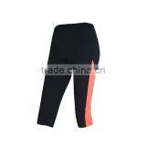 Nice Stretch Custom Color Contrast Yoga Pants Legging Womens thumbnail-3