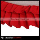 Double Ruffle Burlap Christmas Tree Skirt thumbnail-1