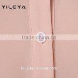 Cute Lace Designed Pink 2015 New Design Chiffon Lady Blouse/woman Blouse thumbnail-4