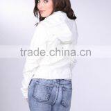 Lady pu Leather Jacket/motorcycle Blazer #LPU0307 thumbnail-2