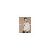 2017 Girl's Cotton Knitted With Beading Short Sweater Designs thumbnail-1