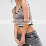 Guangzhou Shandao OEM Wholesale Casual Summer 95% Cotton 5% Spandex Women Quick Dry Slim Fit With Built In Bra Tank Tops thumbnail-4