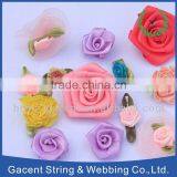 Flower Satin Ribbon Bow Flower Satin Bow thumbnail-1