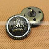 Monopoly Vintage Button Clasp Buckle Yikou Copper Shield Metal Buckle Buckle Buckle Buckle Sweater Coat thumbnail-1
