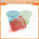 Cheap Wholesale High Quality Plastic Mesh Trash Basket thumbnail-2