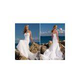 2011new Style Chiffon Over Satin Wedding Dress thumbnail-1