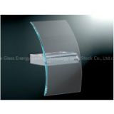Good thermal stability green coated tempered glass for building doors and curtain wall